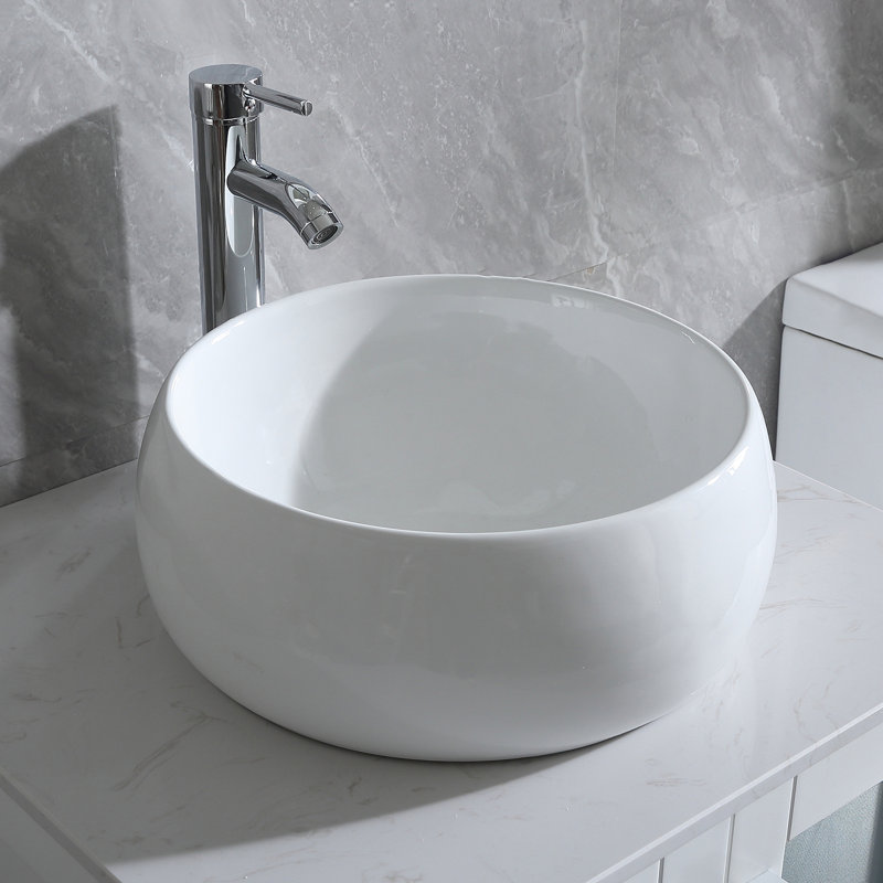 Ebern Designs Malti 24.4'' Single Bathroom Vanity with Stone Top with